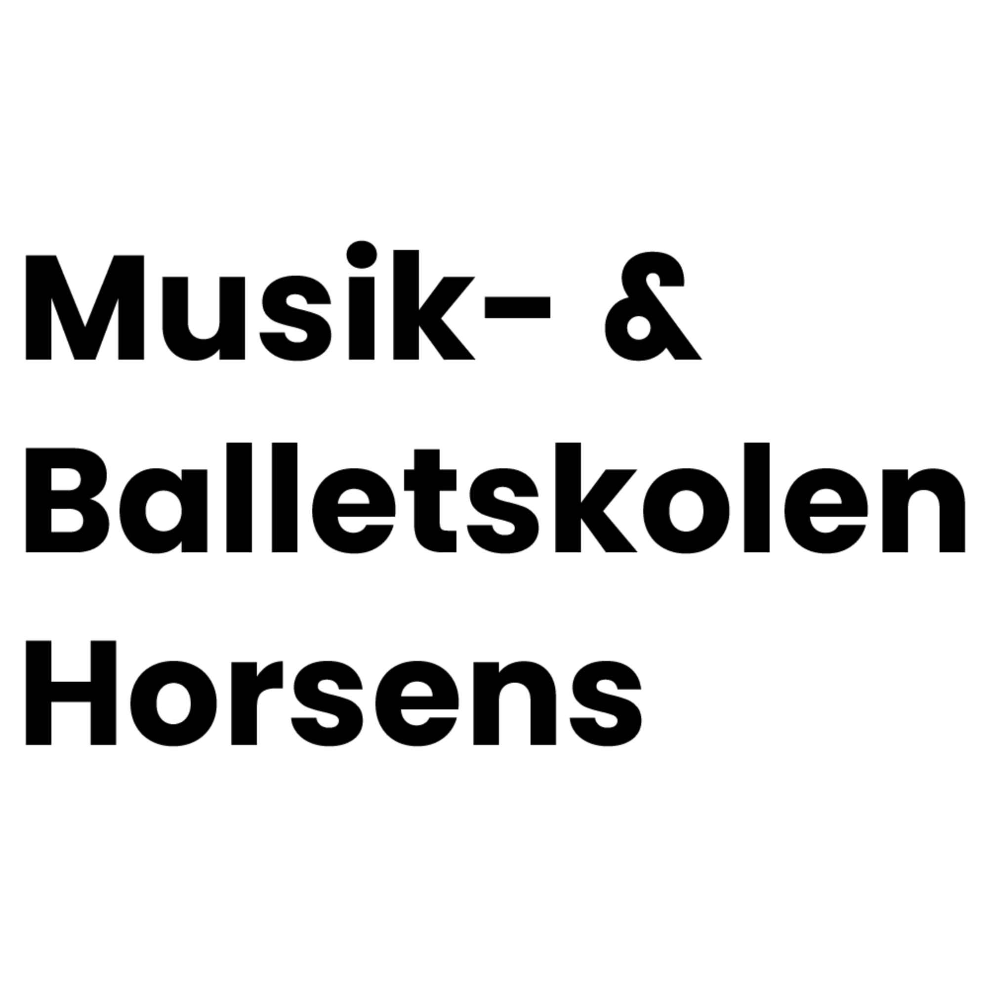 Horsens Musikskole Logo